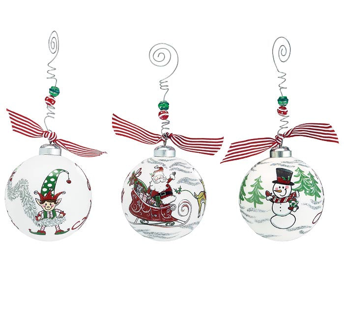 Whimsical Glass Ornaments - Premium Ornament from Burton and Burton - Just $16.95! Shop now at Pat's Monograms