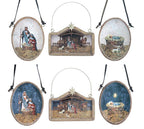 Holy Family Mango Wood Ornaments - Premium Christmas Ornament from Burton and Burton - Just $11.95! Shop now at Pat's Monograms