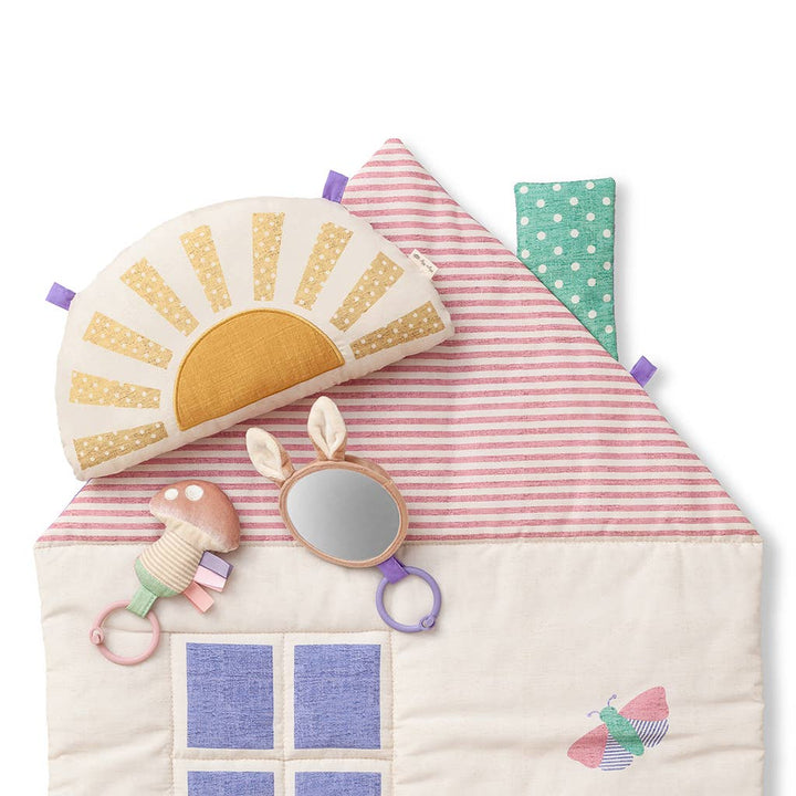 Bitzy Bespoke Ritzy Tummy Time™ Cottage Play Mat - Premium  from Itzy Ritzy - Just $49.99! Shop now at Pat's Monograms