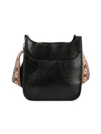 Front Pocket Stylized Strap Shoulder Bag - Premium handbag from Handbag Factory Corp - Just $42.95! Shop now at Pat's Monograms