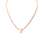 Paperclip Heart Necklace - Premium  from WJW - Just $29.95! Shop now at Pat's Monograms