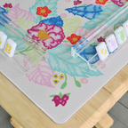 Tobacco Leaf Ginger Jar Mat - Premium Mahjong from Middle & Main Mahjong - Just $58! Shop now at Pat's Monograms