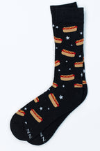 Hot Dog Dreams Carded Cotton Sock - Premium Socks from Alynn - Just $18! Shop now at Pat's Monograms