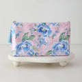 Waterproof Cosmetic Case PVC Make up Bag Bluebell Voyage - Premium Cosmetic Bag from Southern My Sass - Just $18.95! Shop now at Pat's Monograms