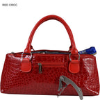 Wine Clutch | Wine Purse Croc Design - Premium Accessories from Primeware Inc. - Just $29.95! Shop now at Pat's Monograms