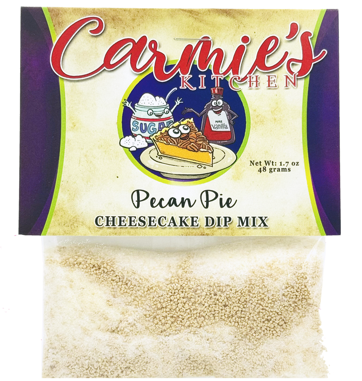 Pecan Pie Cheesecake Dip Mix - Premium Gourmet Foods from Carmie's Kitchen - Just $5! Shop now at Pat's Monograms