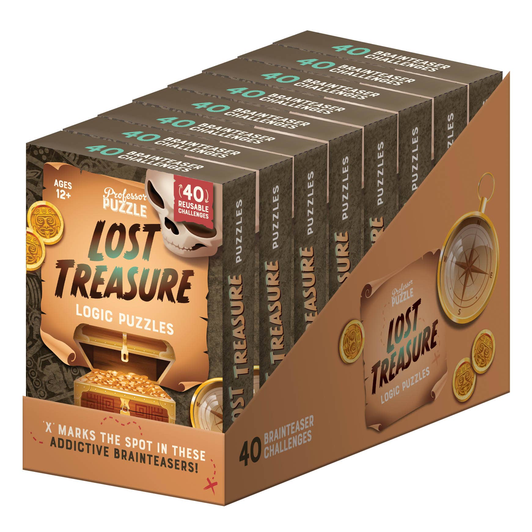 Lost Treasure Logic Puzzles - Premium gift item from Professor Puzzle USA, Inc. - Just $7.95! Shop now at Pat's Monograms