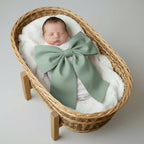 Newborn Swaddle Sash-Cotton Maternity Sash with Big Bowknot - Premium Baby Accessories from Morxy LLC - Just $24.95! Shop now at Pat's Monograms