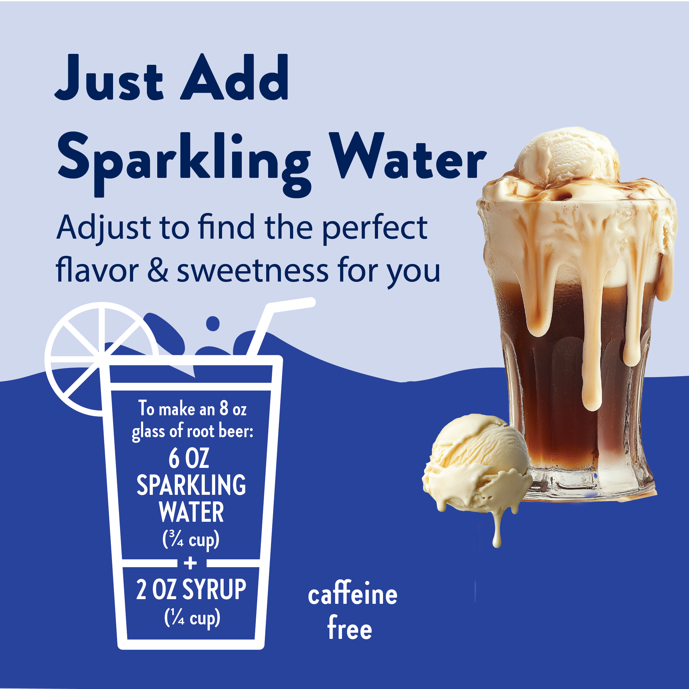 Sugar Free Root Beer Float Syrup - Premium drink mix from Jordan's Skinny Mixes - Just $9.59! Shop now at Pat's Monograms