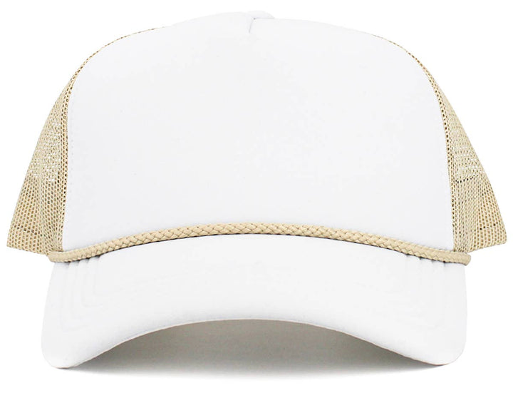 Foam Premium Rope Trucker Hat - Premium Hat from KBETHOS - Just $12.95! Shop now at Pat's Monograms