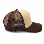 Leopard Pattern Mesh Foam Trucker Hat - Premium Hats & Caps from Hatzzi - Just $13! Shop now at Pat's Monograms