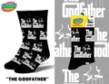 The Godfather Novelty Crew Socks - Premium Socks from Crazy Socks - Just $8! Shop now at Pat's Monograms