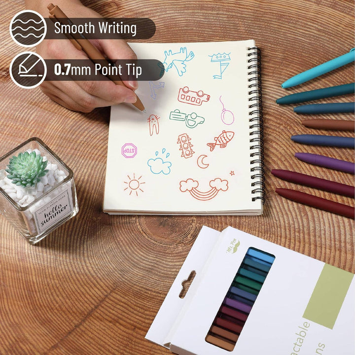 12 Pack Dark Vintage Retractable Gel Pens, 0.7mm Fine Tip - Premium  from Mr. Pen - Just $10.95! Shop now at Pat's Monograms