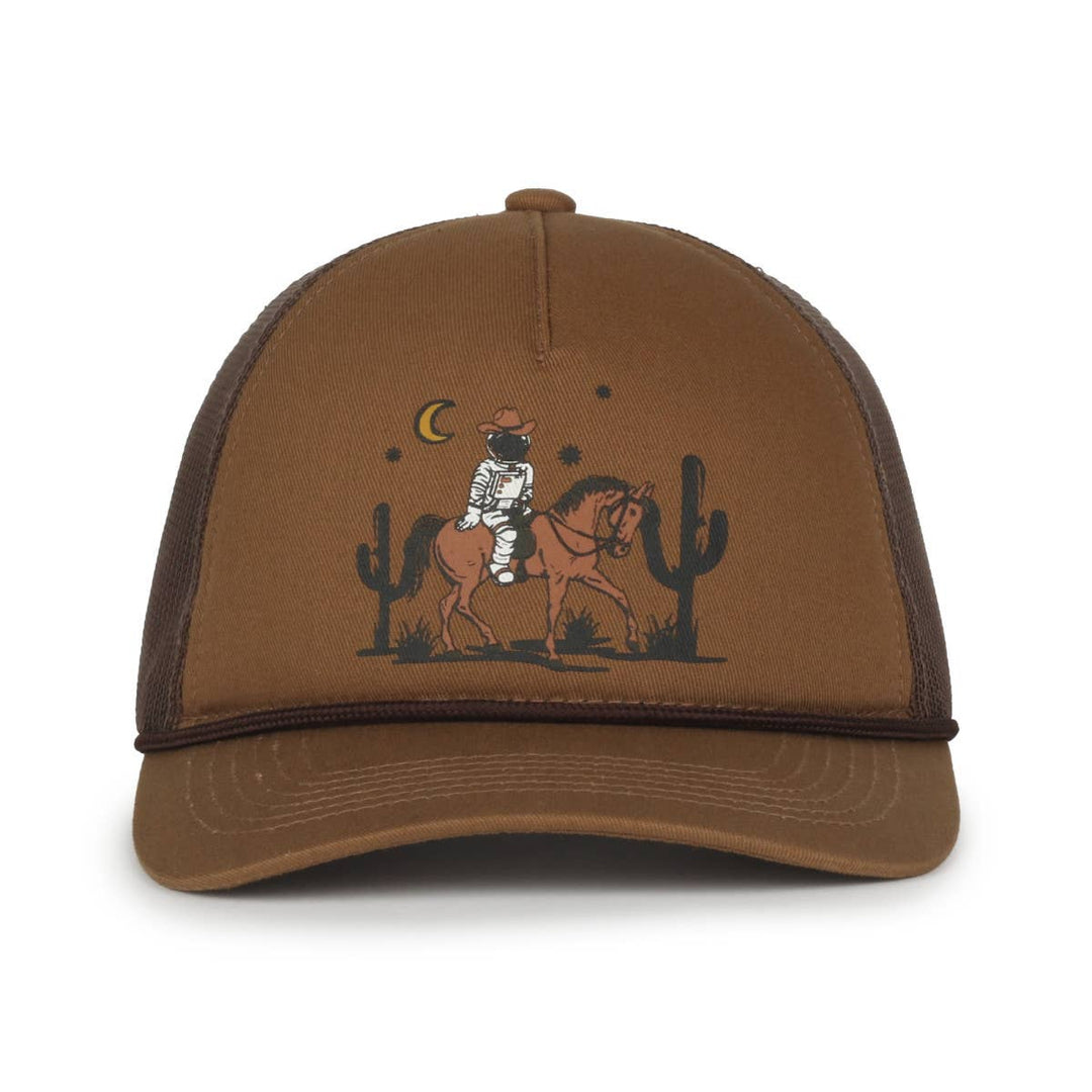 Astronaut Cowboy Horseback Cap - Premium Hat from Outdoor Cap - Just $18.95! Shop now at Pat's Monograms