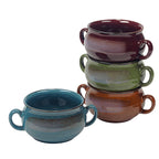 Stoneware 24oz Reactive Glaze Soup Crocks - Premium gift item from Certified International - Just $12.95! Shop now at Pat's Monograms