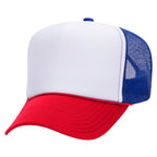 Patriotic Raccoon Trucker Cap - Premium Hat from Pat's Monograms - Just $16.95! Shop now at Pat's Monograms