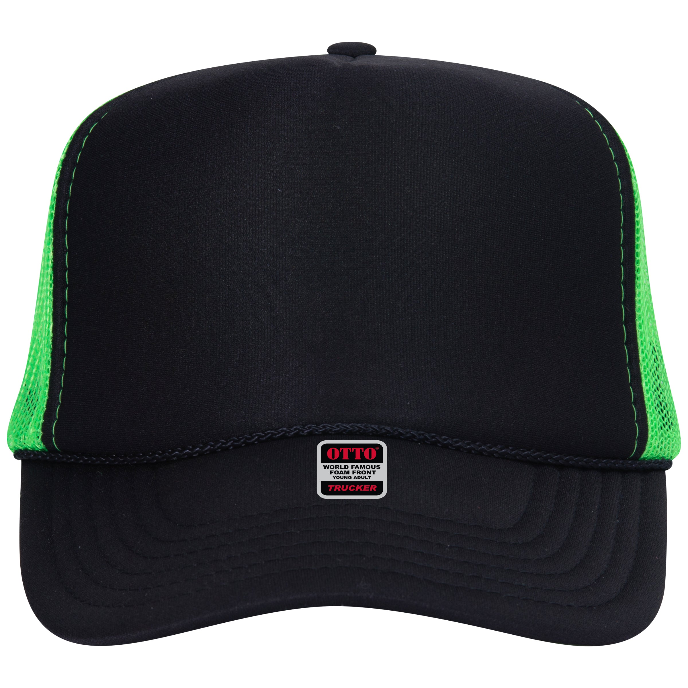 Embroidered Chain Stitch Trucker Hat - Premium Headwear from Pat's - Just $24.95! Shop now at Pat's Monograms