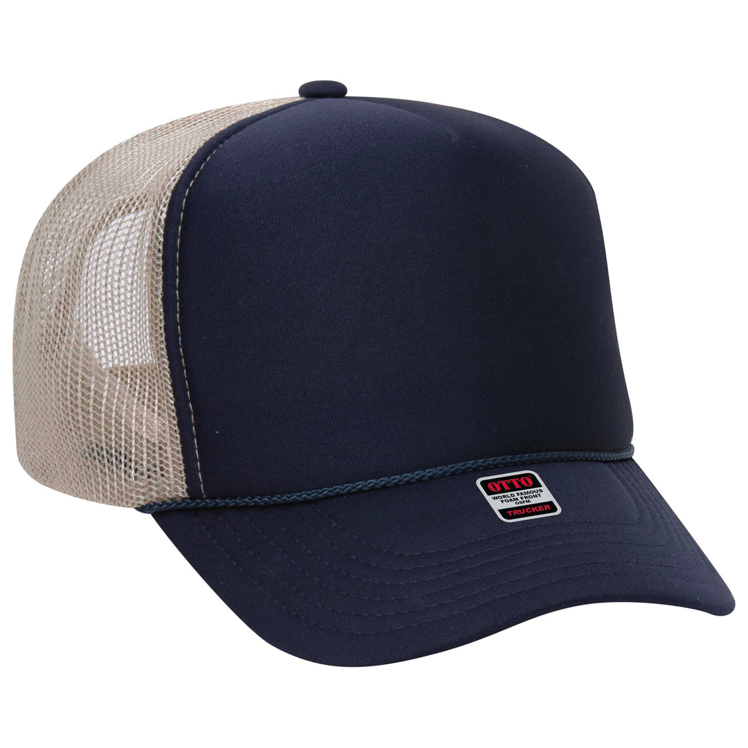 Otto Trucker 39-165 - Split Colors - Premium  from Otto Caps - Just $9.95! Shop now at Pat's Monograms