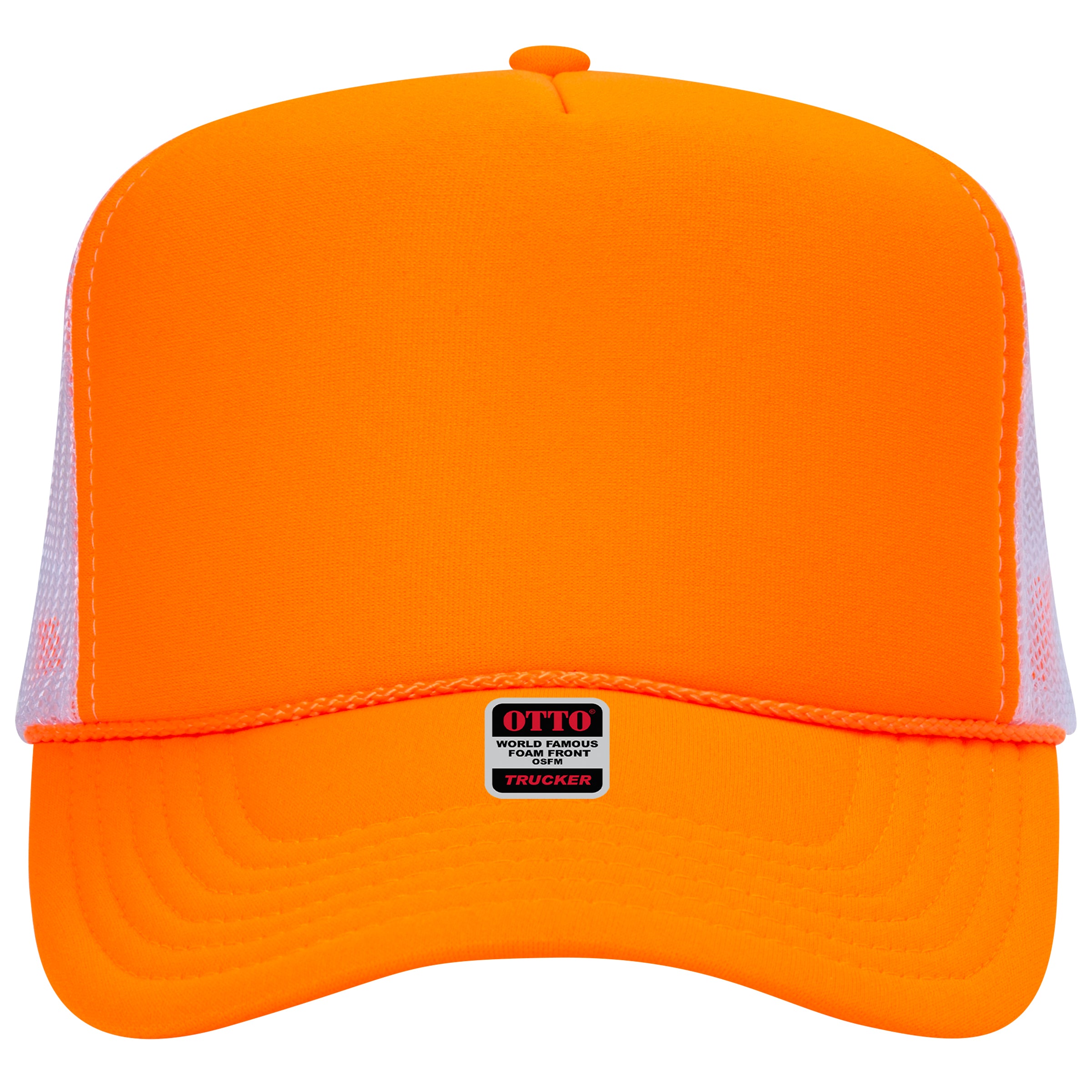 Embroidered Chain Stitch Trucker Hat - Premium Headwear from Pat's Monograms - Just $24.95! Shop now at Pat's Monograms