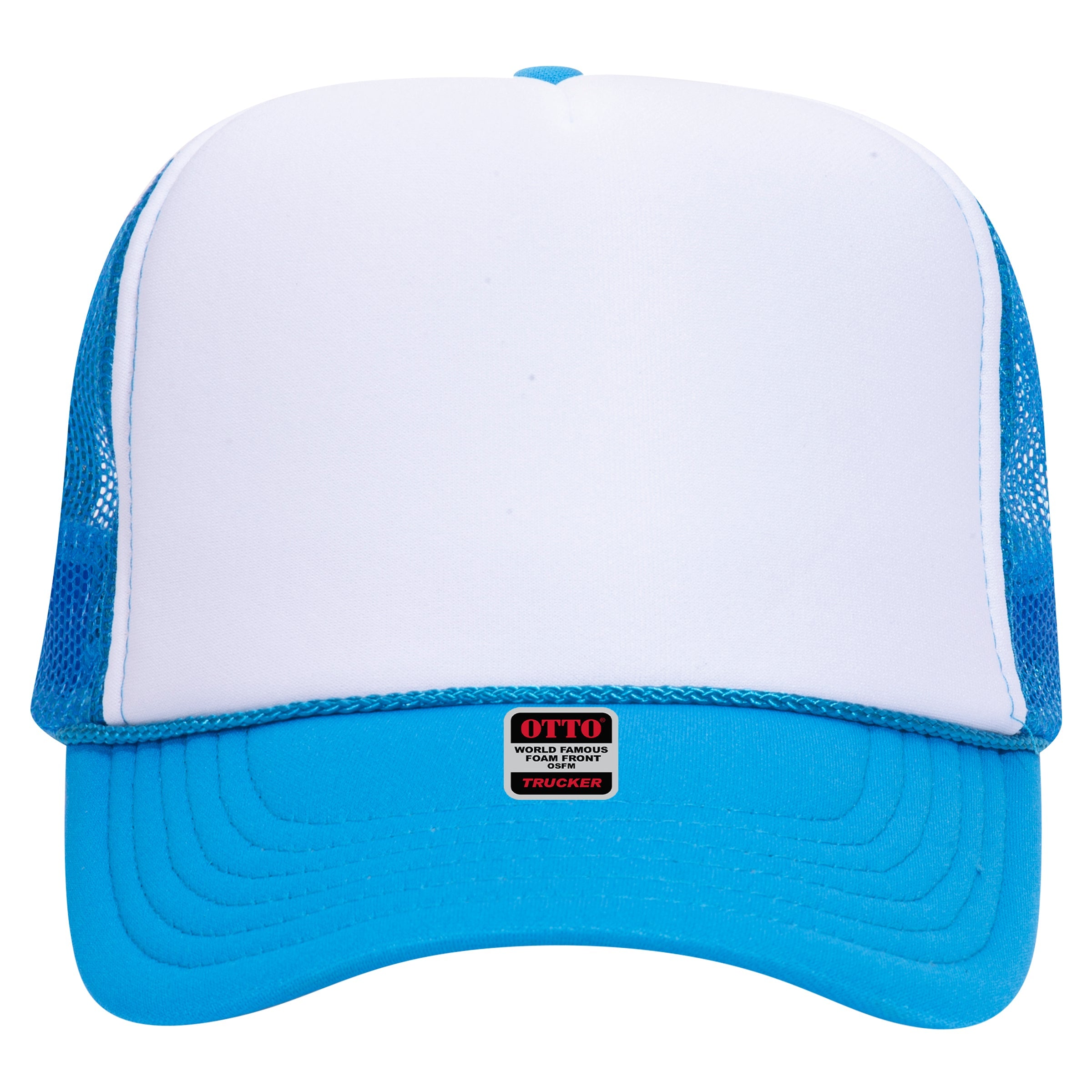 Embroidered Chain Stitch Trucker Hat - Premium Headwear from Pat's - Just $24.95! Shop now at Pat's Monograms