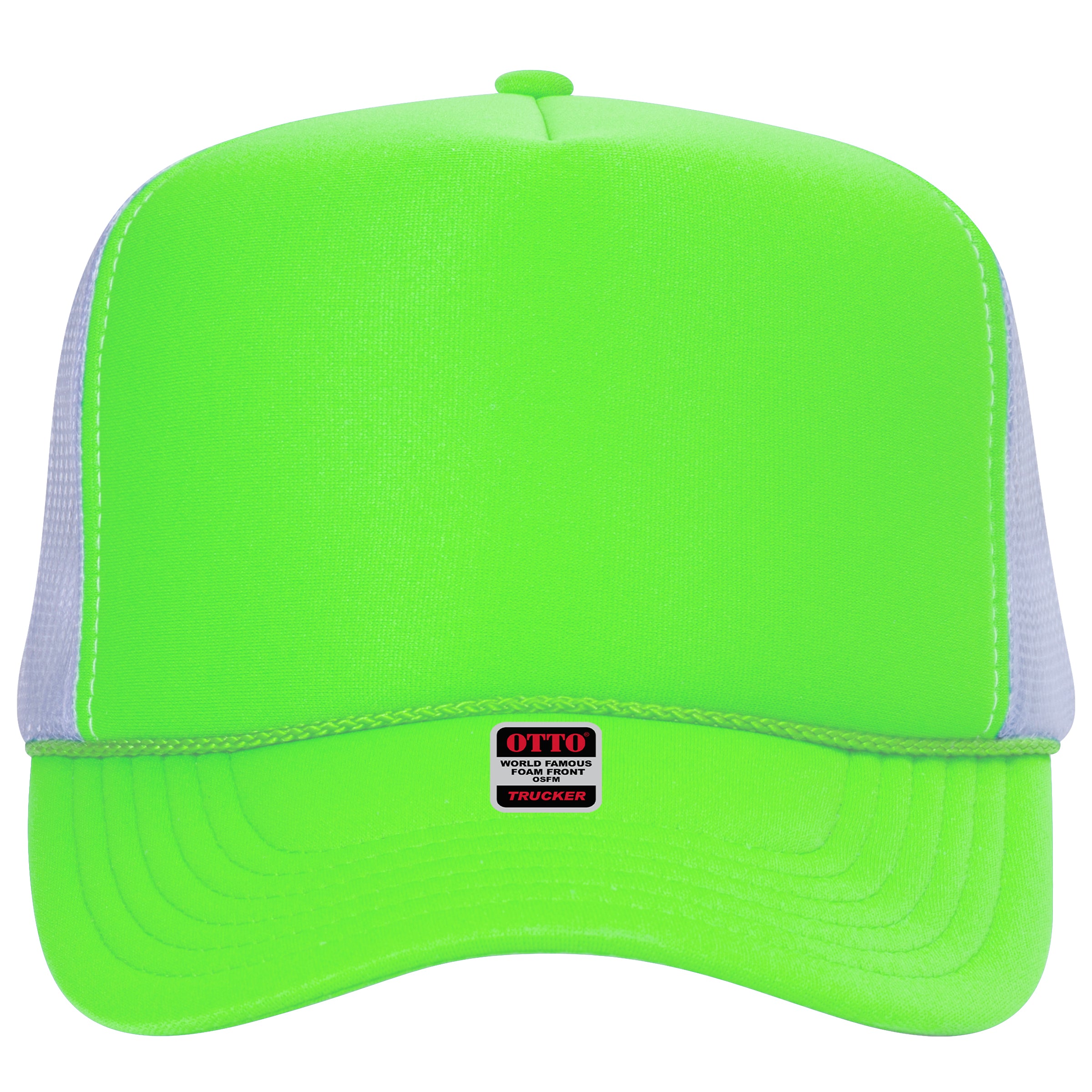 Embroidered Chain Stitch Trucker Hat - Premium Headwear from Pat's Monograms - Just $24.95! Shop now at Pat's Monograms