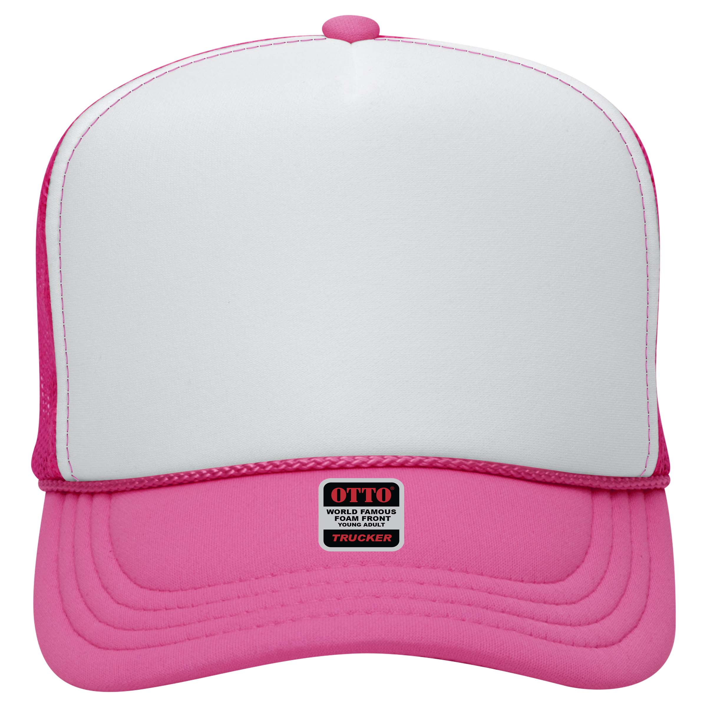 Embroidered Chain Stitch Trucker Hat - Premium Headwear from Pat's - Just $24.95! Shop now at Pat's Monograms