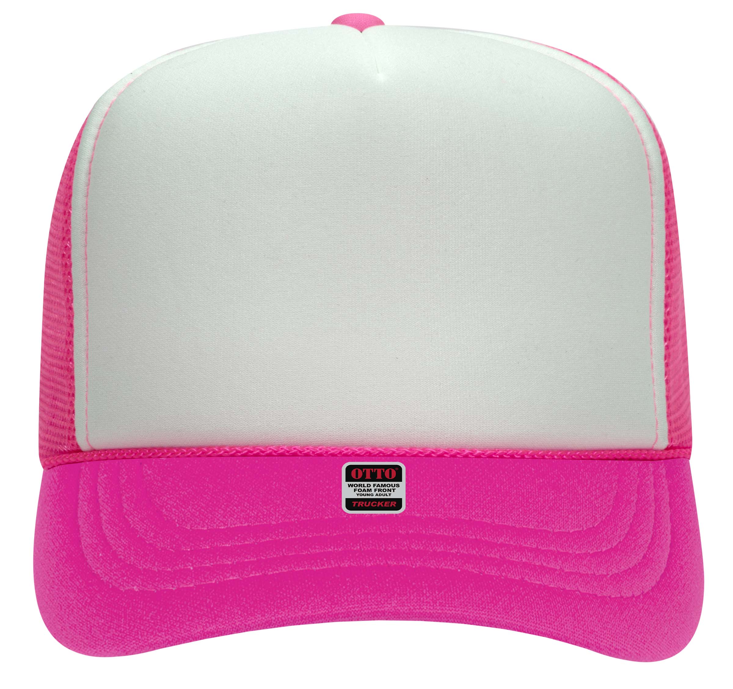 Embroidered Chain Stitch Trucker Hat - Premium Headwear from Pat's Monograms - Just $24.95! Shop now at Pat's Monograms
