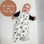 Life Is Better In Boots Baby Sleep Sack, 100% Organic Cotton - Premium Swaddle from LollyBanks - Just $21.95! Shop now at Pat's Monograms