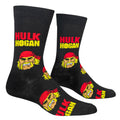 Hulk Hogan -  Crazy Socks - Mens Crew Folded - Premium socks from Crazy Socks - Just $8! Shop now at Pat's Monograms