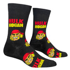 Hulk Hogan -  Crazy Socks - Mens Crew Folded - Premium socks from Crazy Socks - Just $8! Shop now at Pat's Monograms