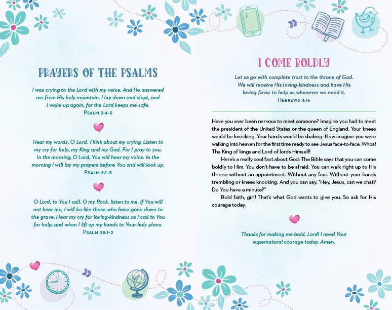 The Prayer Map Bible for Girls NLV [Sky Blue Shimmer] - Premium Books and Devotionals from Barbour Publishing, Inc. - Just $32.99! Shop now at Pat's Monograms