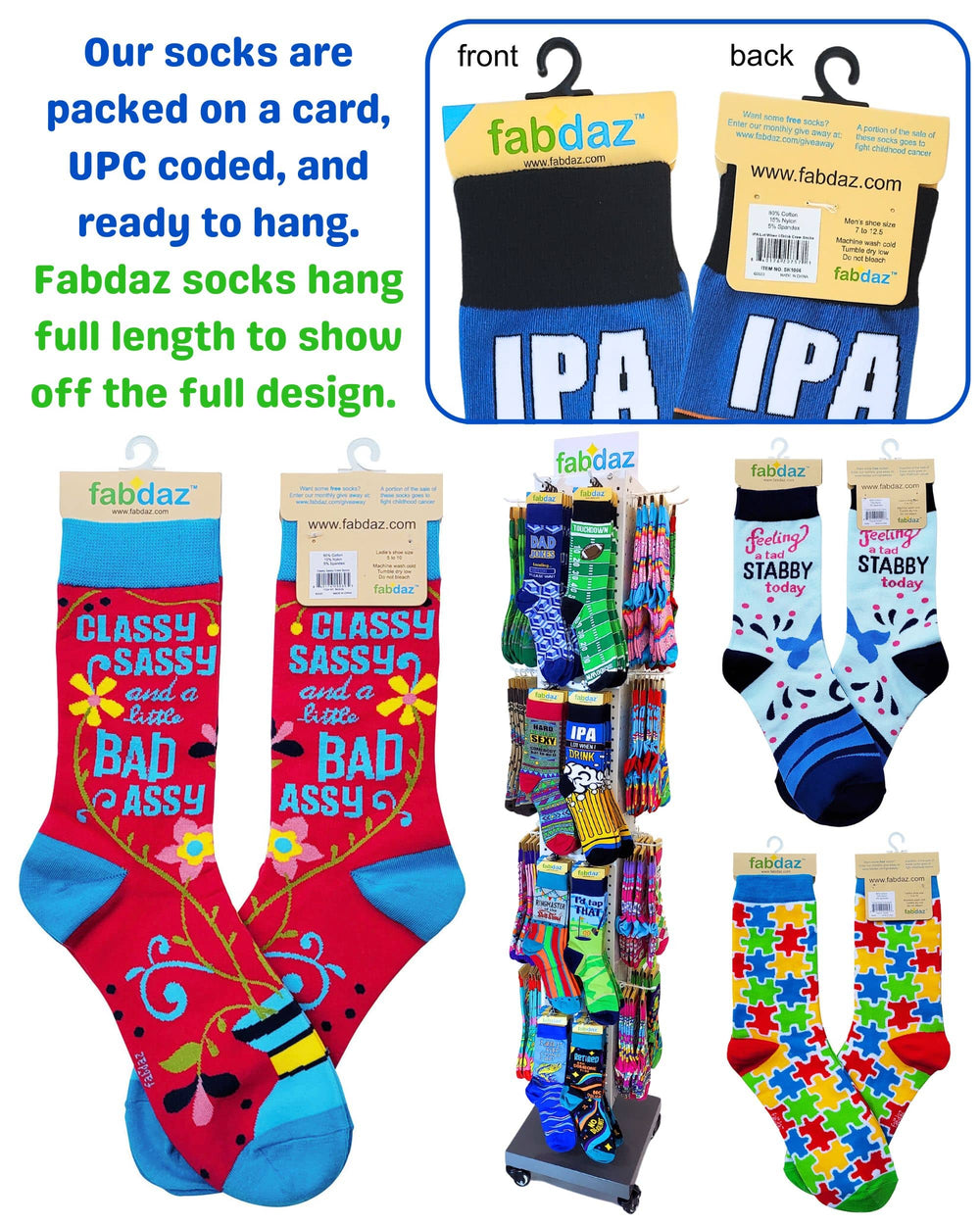 Educational Rock Star Men's Novelty Crew Socks - Premium Socks from Fabdaz - Just $11.95! Shop now at Pat's Monograms
