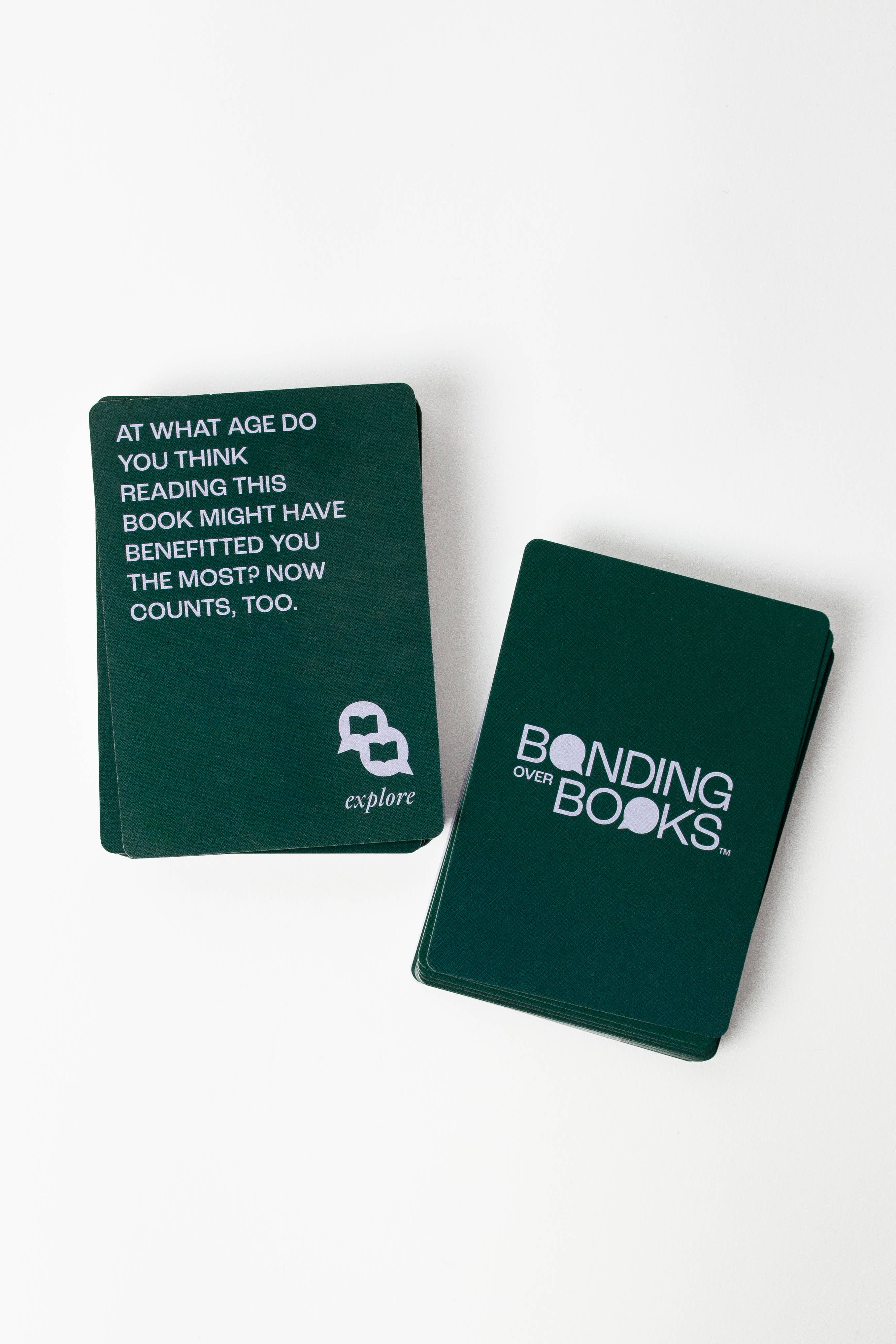 Bonding Over Books: A Conversation Card Game for Book Clubs - Premium games from Bonding Over Books - Just $24.99! Shop now at Pat's Monograms
