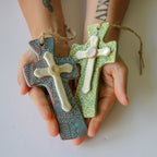 Trinity Cross - Premium decor from Prodigal Pottery - Just $21.95! Shop now at Pat's Monograms