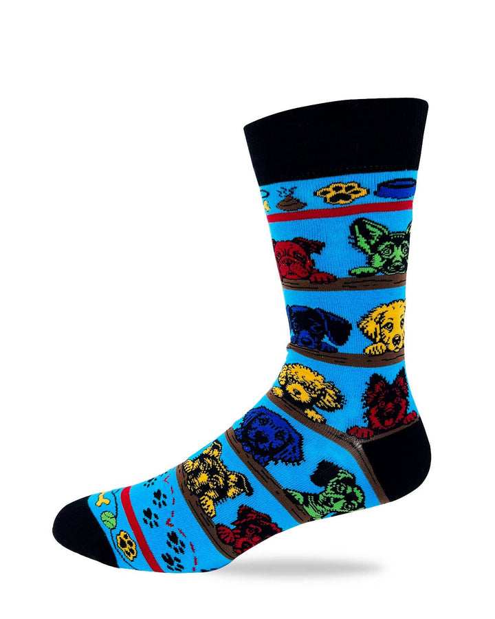 Every Move You Make, Every Bite You Take I'll Be Watching You Men's Novelty Crew Socks - Premium socks from Fabdaz - Just $11.95! Shop now at Pat's Monograms