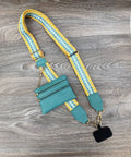 HANDBAG STRAP WITH ZIPPER POUCH PHONE HOLDER WRISTBAND - Premium Accessories from DESHENG ENTERPRISE - Just $19.95! Shop now at Pat's Monograms