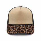 Leopard Pattern Mesh Foam Trucker Hat - Premium Hats & Caps from Hatzzi - Just $13! Shop now at Pat's Monograms