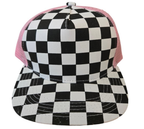 Toddler Kids Checkered Trucker Hat Checker - Premium Trucker Cap from ThatsRad - Just $8.95! Shop now at Pat's Monograms