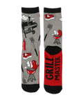 Grill Crew Sock - Premium Socks from Lazy One - Just $9.95! Shop now at Pat's Monograms