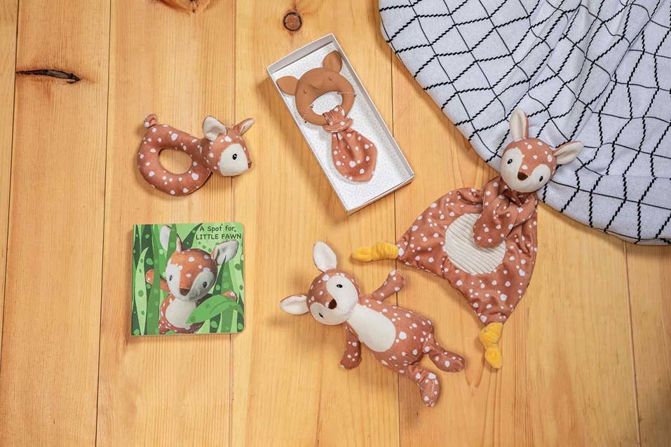 Leika Little Fawn Soft Toy - Premium stuffed animals from Mary Meyer - Just $14.95! Shop now at Pat's Monograms