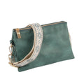 Classic daily leather crossbody with guitar strap — Handbag Factory Corp