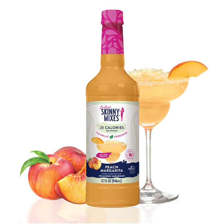 Natural Peach Margarita - Mixer - Premium drink mix from Jordan's Skinny Mixes - Just $9.99! Shop now at Pat's Monograms