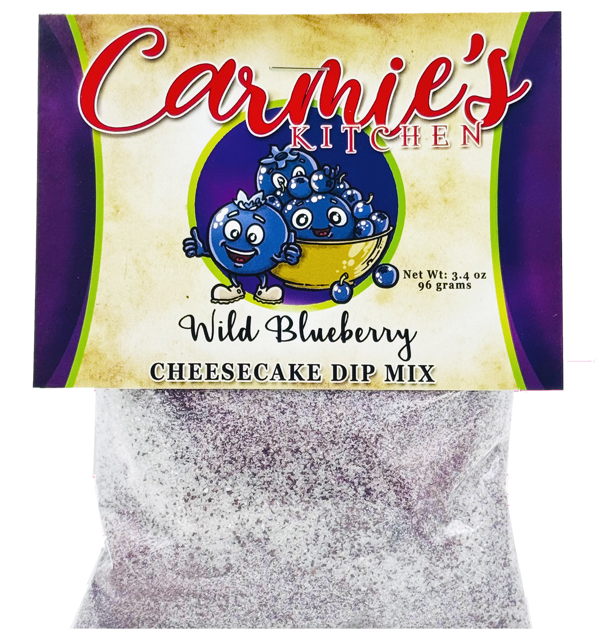 Wild Blueberry Cheesecake Dip Mix - Premium  from Carmie's Kitchen - Just $5! Shop now at Pat's Monograms