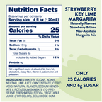 Natural Strawberry Key Lime Margarita - Mixer - Premium drink mix from Jordan's Skinny Mixes - Just $9.95! Shop now at Pat's Monograms