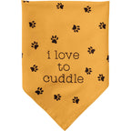 Bad Ass/Love to Cuddle Small Pet Bandana - Premium Dog Bandana from Primitives by Kathy - Just $12.65! Shop now at Pat's Monograms