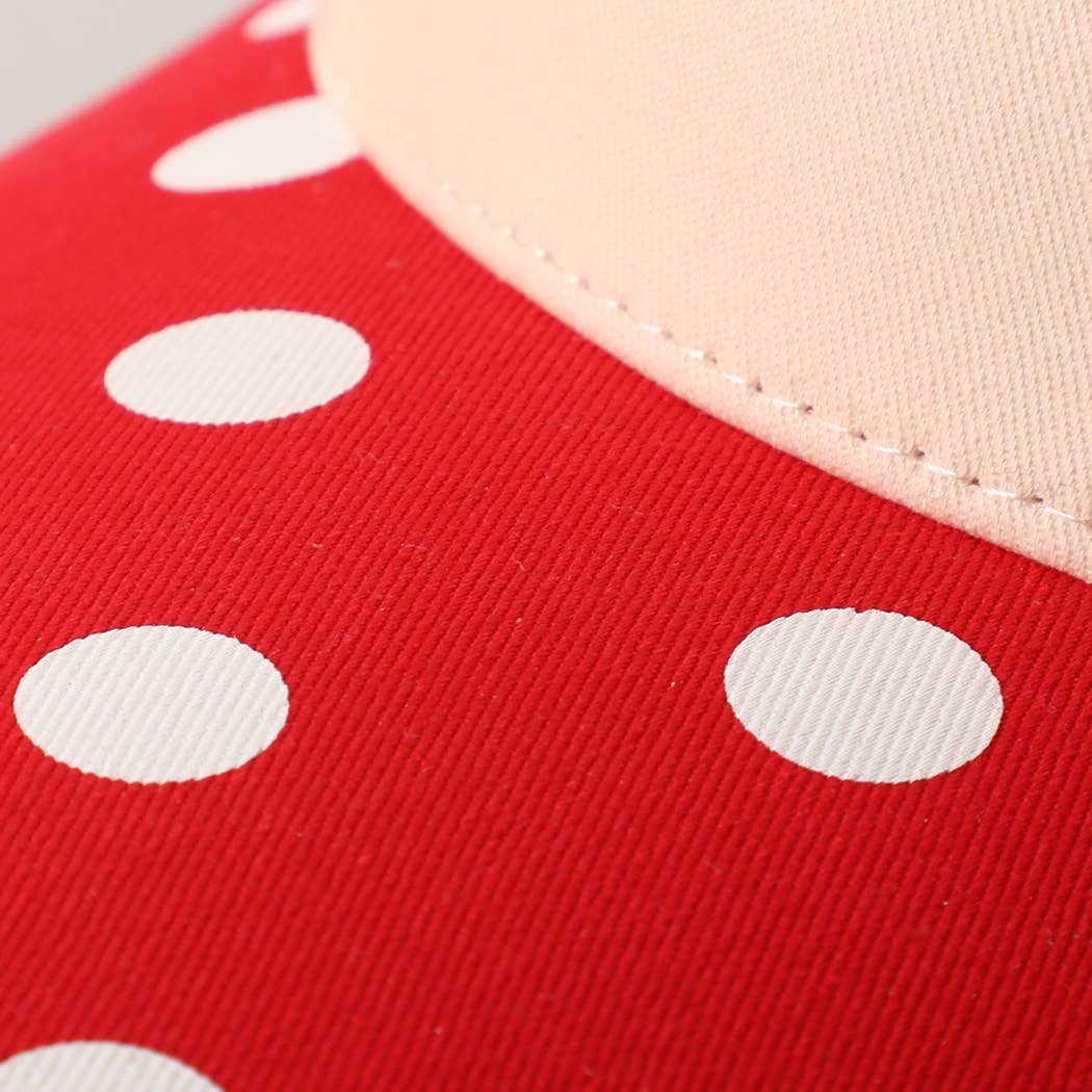 BIG POLKA DOT Brim Two-Tone Trucker Hat — Fashion City