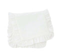 Muslin Ruffle Burp - Baby Gift, Shower Gift, Newborn - Premium Baby Accessories from Zsa Zsa & LoLLi Monogram Blanks - Just $9.95! Shop now at Pat's Monograms
