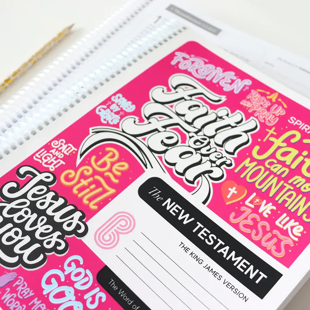 Spiral Bible™ - KJV New Testament - For Girls - Premium Bible from Spiral Bible - Just $54.95! Shop now at Pat's Monograms
