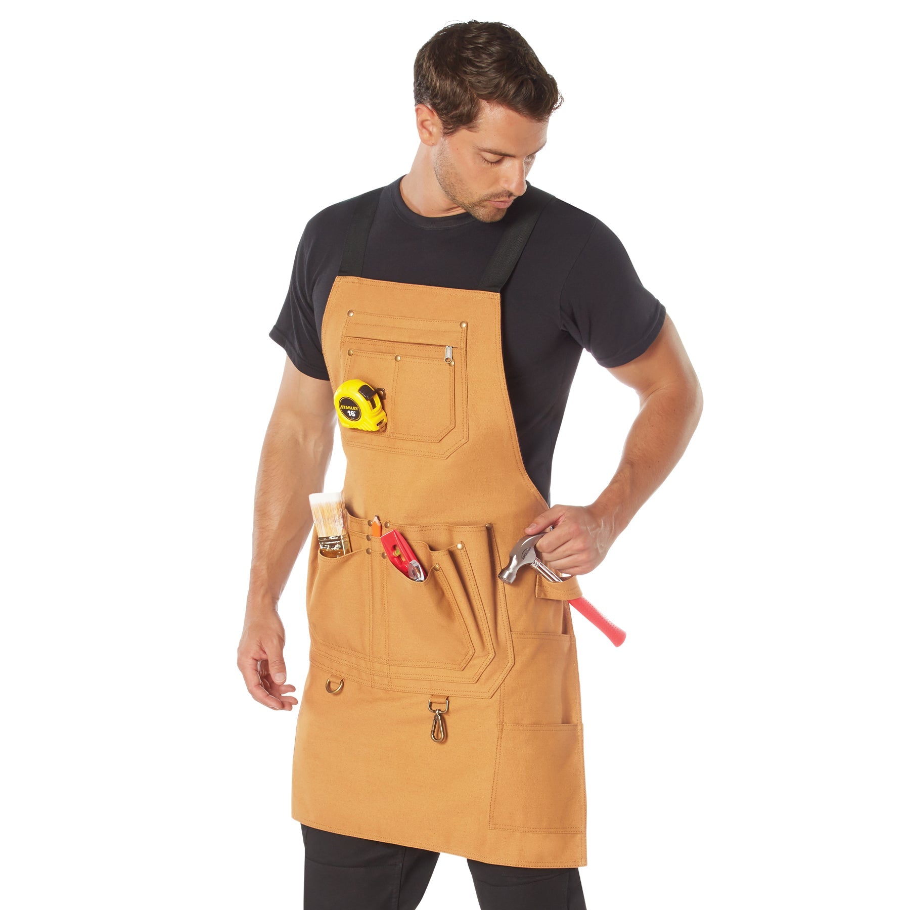 Canvas Full Work Apron - Premium Workwear from Rothco - Just $39.95! Shop now at Pat's Monograms