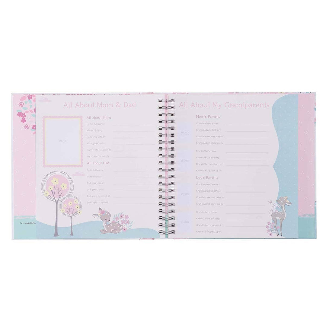 Our Baby Girl's First Year Memory Book - Premium Baby Gift from Christian Art Gifts - Just $27.95! Shop now at Pat's Monograms